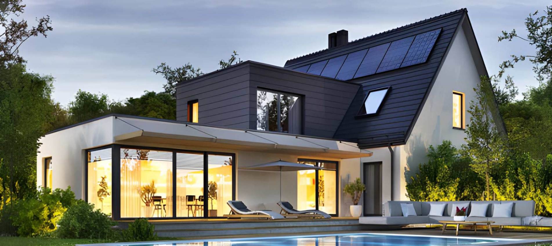 Eco-Villa inteligente (residencial de alta gama)